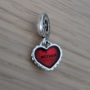 PANDORA Mother Heart Charm